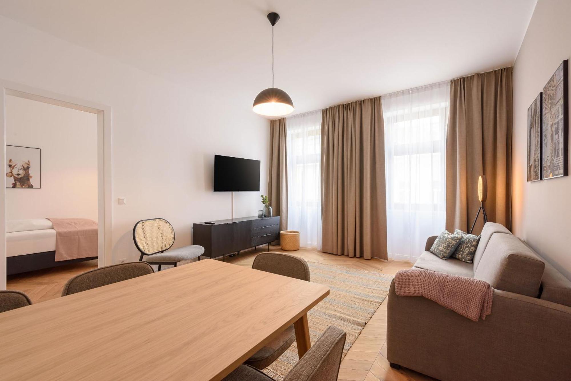 Limehome Vienna Karajangasse Oda fotoğraf